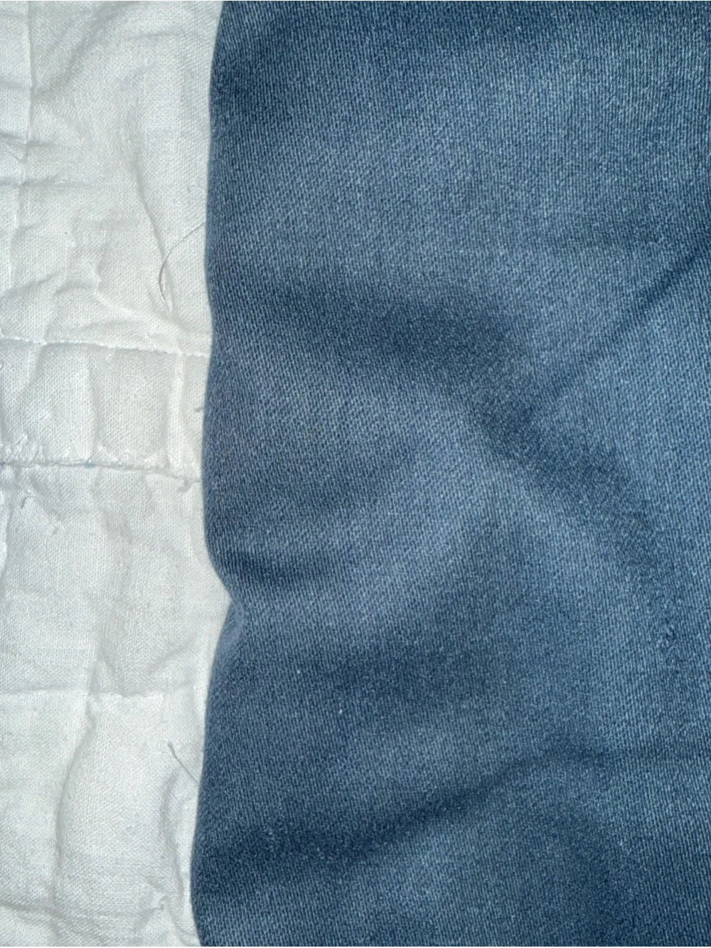 Vintage quilt pillowcase